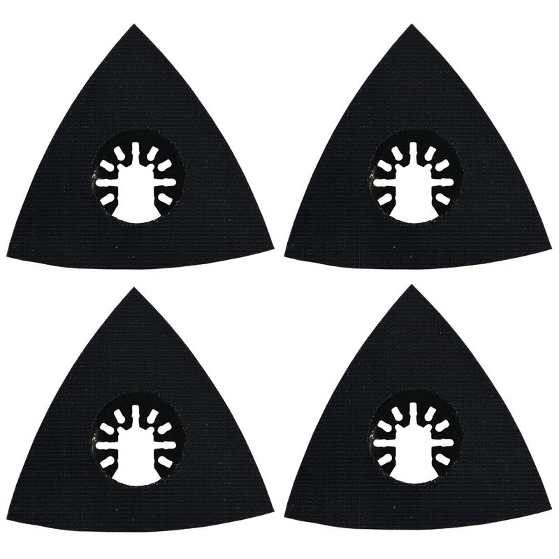 XXGO 4 Pcs 3.5 Inch 90mm Triangular Hook & Loop Oscillating Multi Tool Sanding Pads No.XG9004 - Image 2